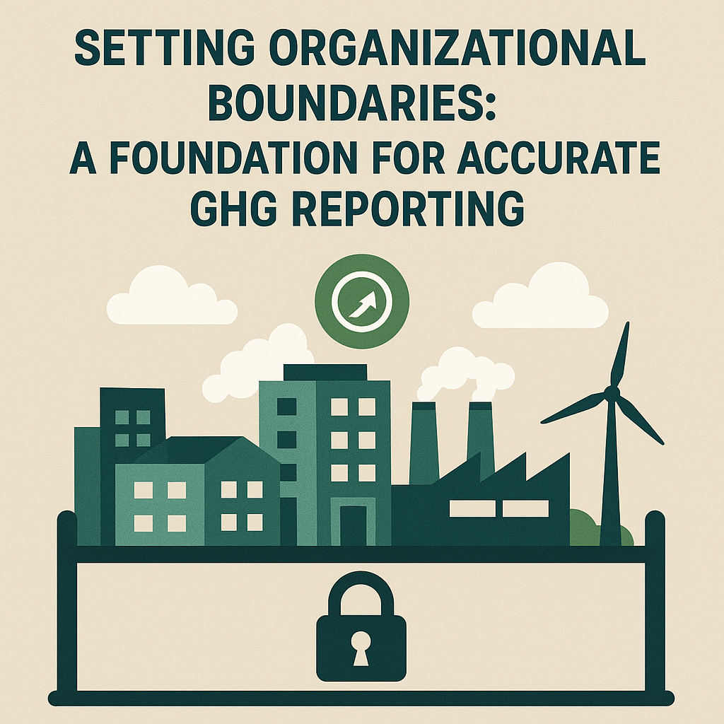 Setting Organizational Boundaries: A Foundation for Accurate GHG Reporting